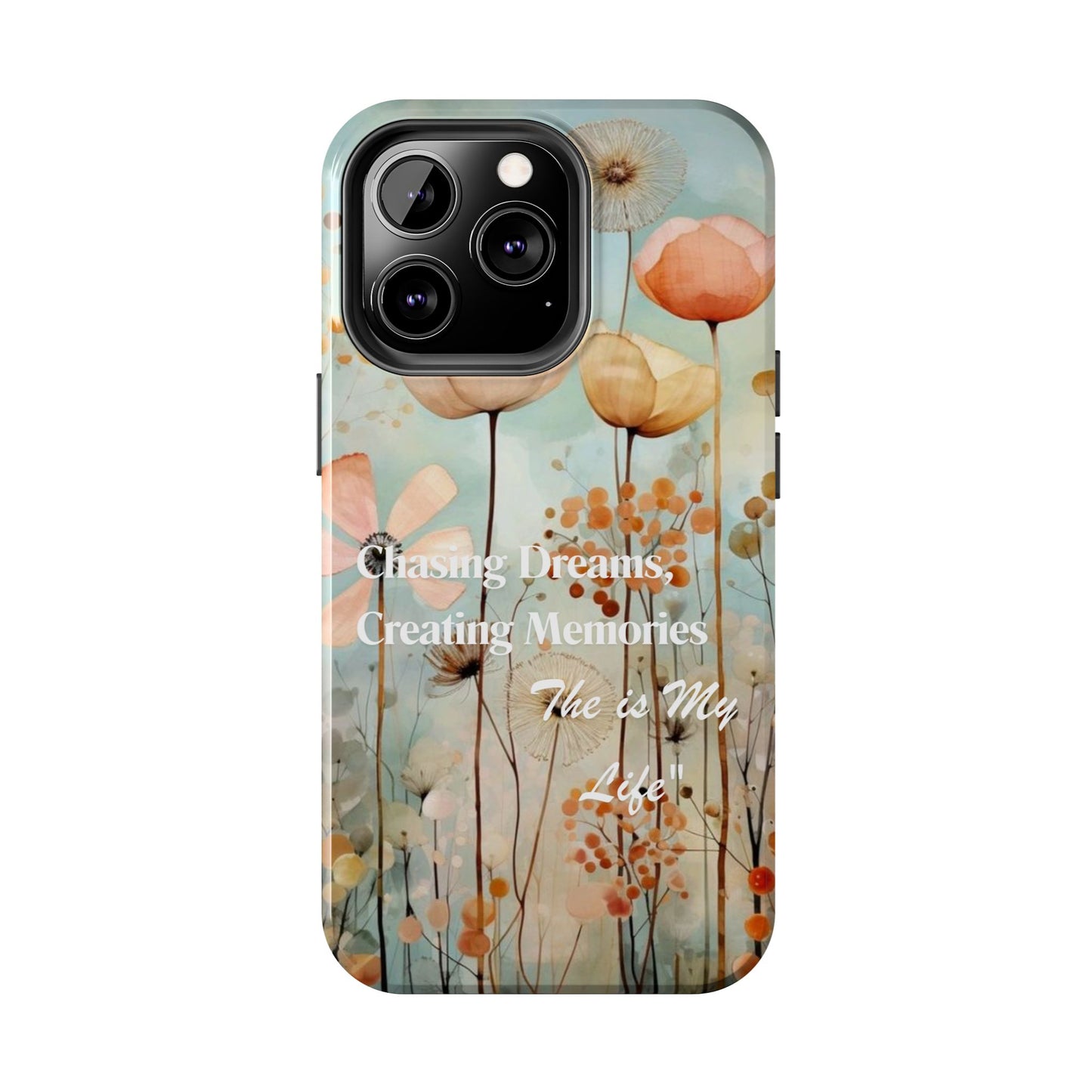 Chasing dreams floral Phone Case