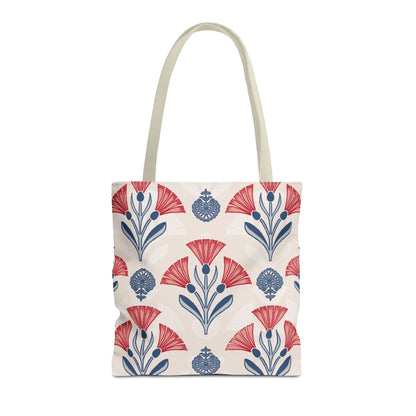 Moroccan red & blue ladies Tote