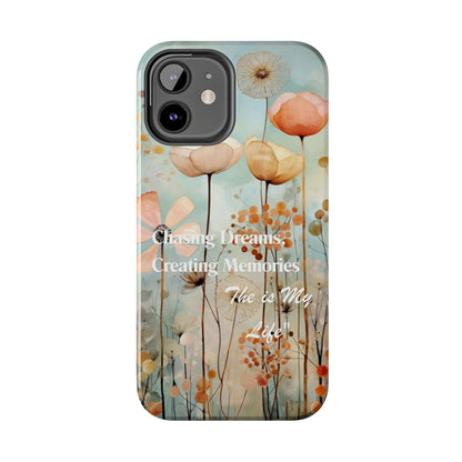 Chasing dreams floral Phone Case