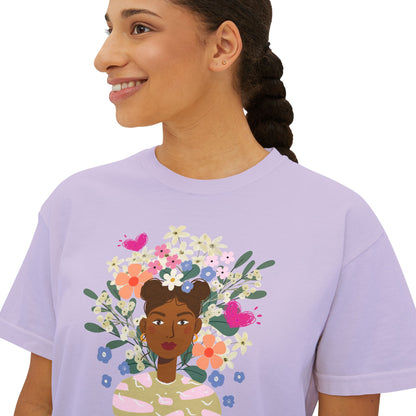 Floral girl T-shirt