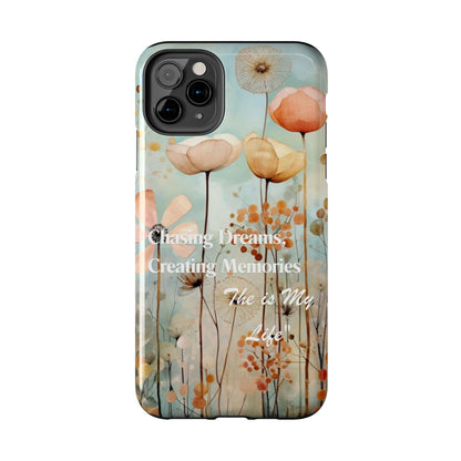 Chasing dreams floral Phone Case