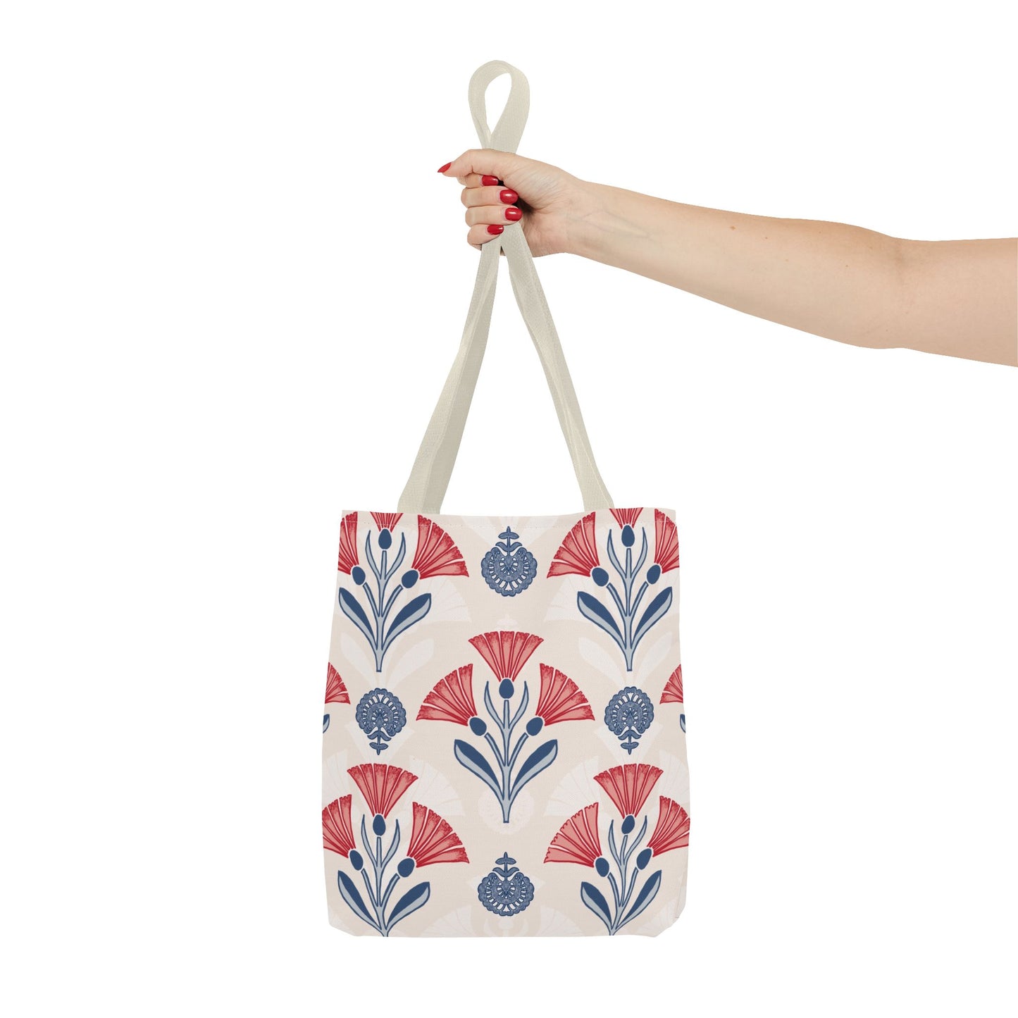 Moroccan red & blue ladies Tote