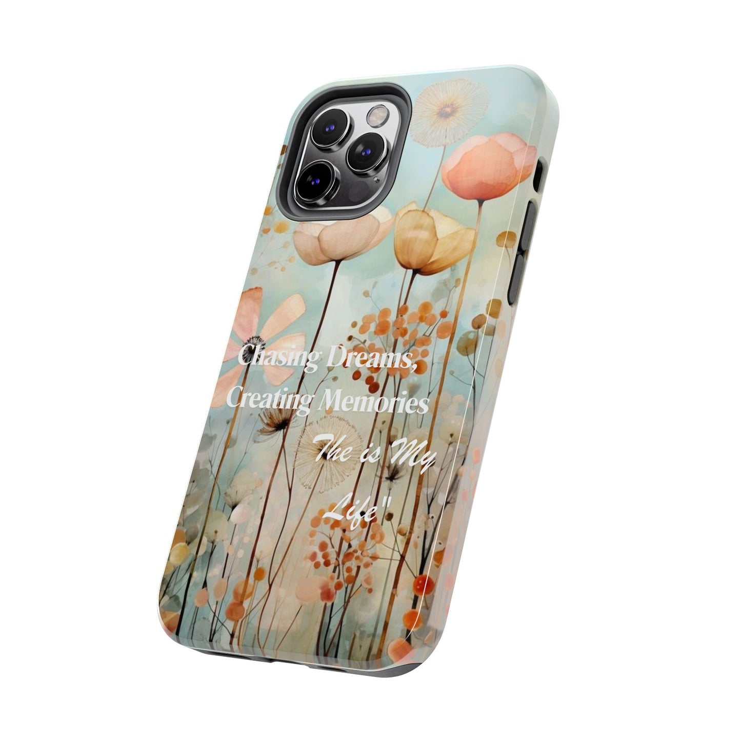 Chasing dreams floral Phone Case