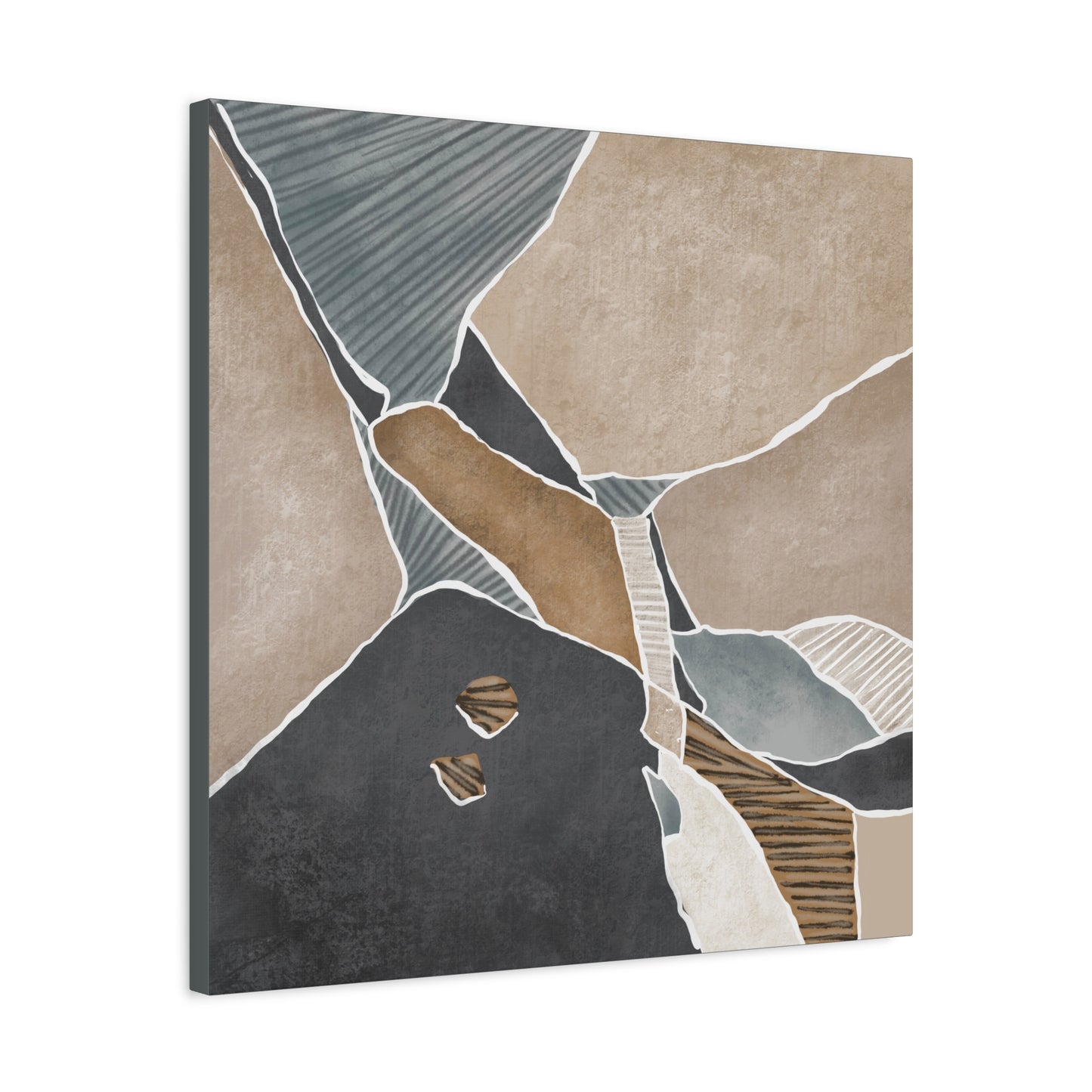 Neutral Abstract Modern wall art - 02