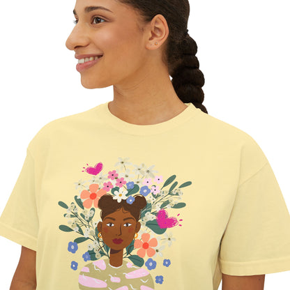 Floral girl T-shirt