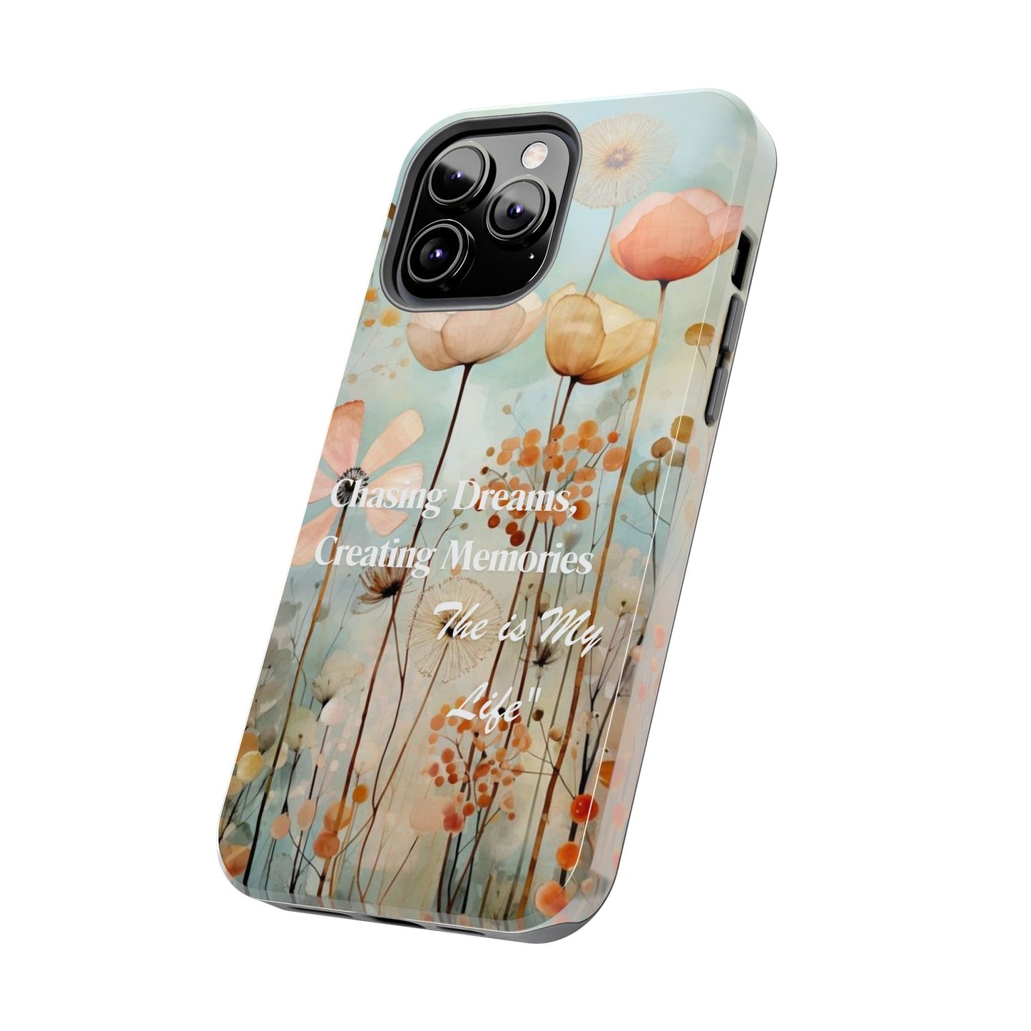 Chasing dreams floral Phone Case