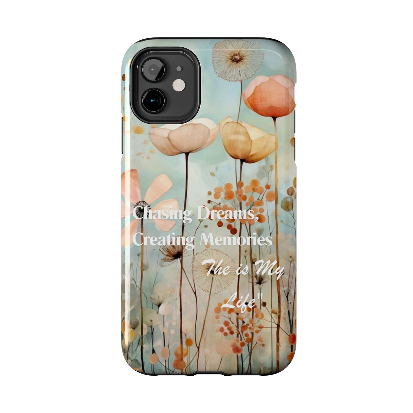 Chasing dreams floral Phone Case