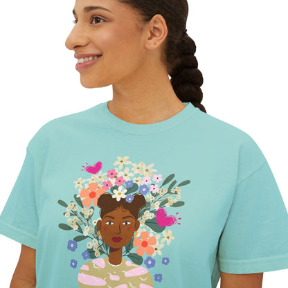 Floral girl T-shirt