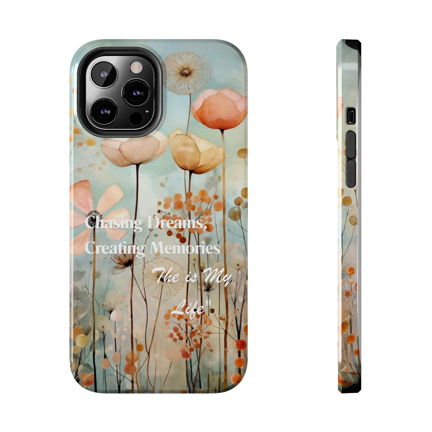 Chasing dreams floral Phone Case