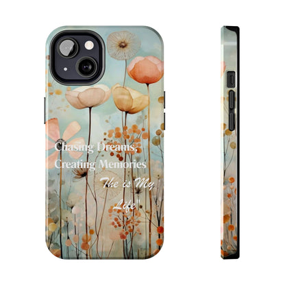 Chasing dreams floral Phone Case