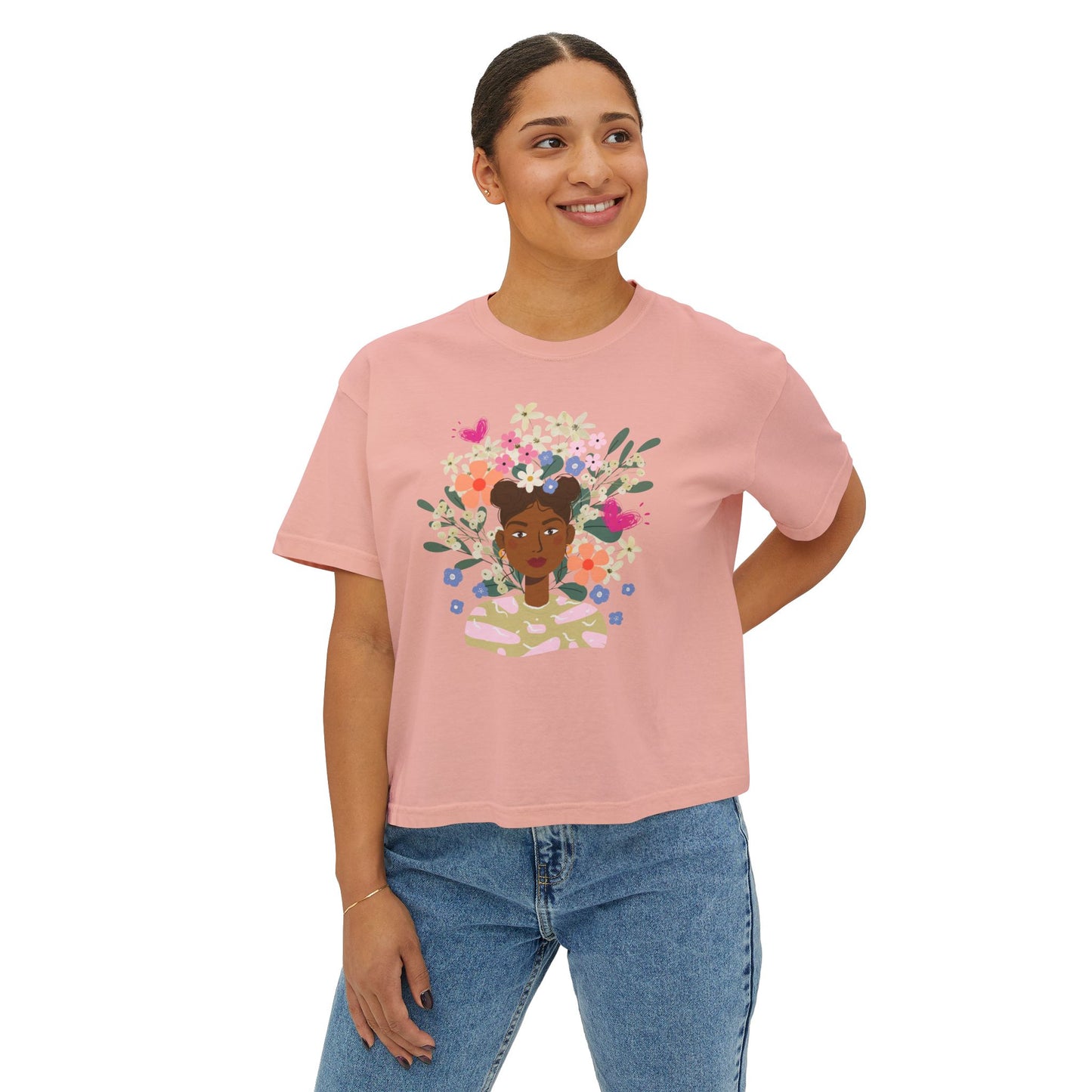 Floral girl T-shirt