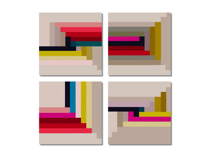 Bold color Abstract Wall Art - 03