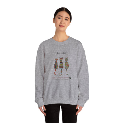 Chilling Cool Cats Sweatshirt