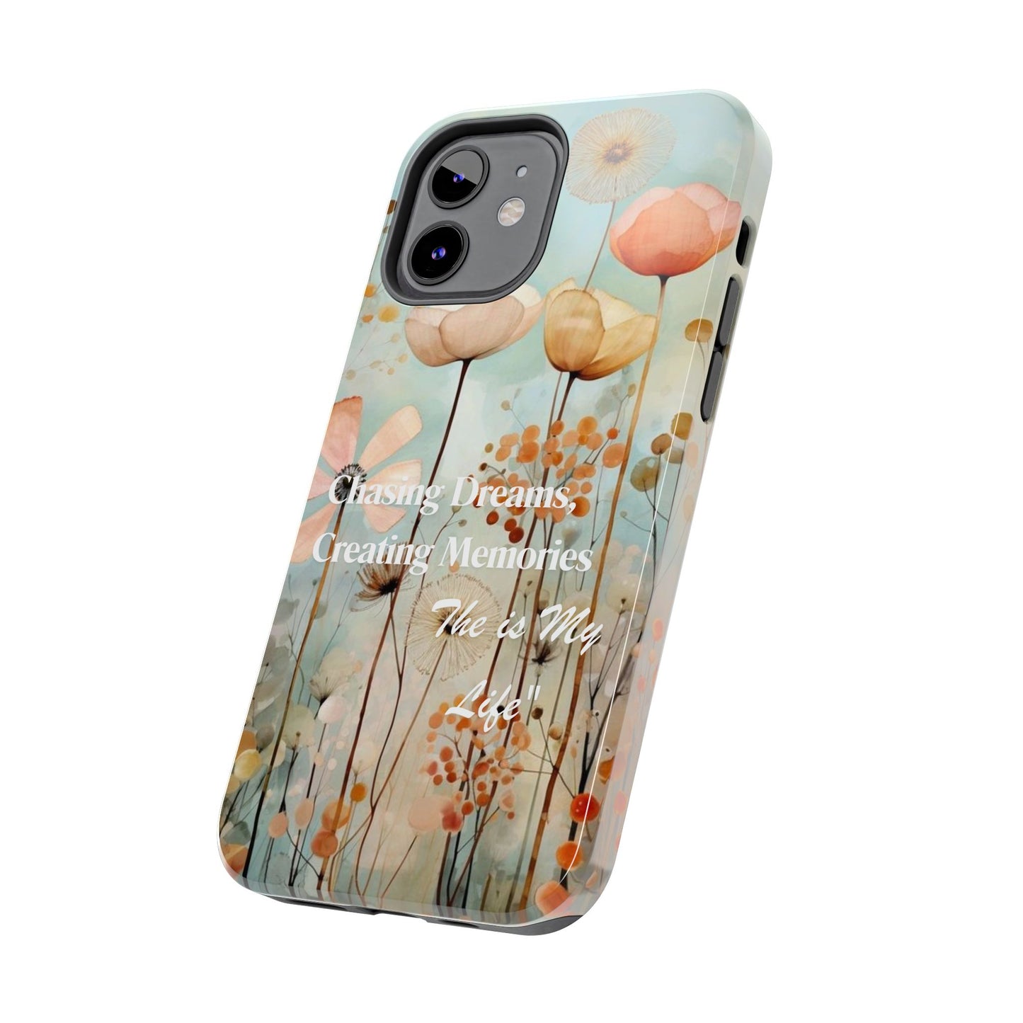 Chasing dreams floral Phone Case