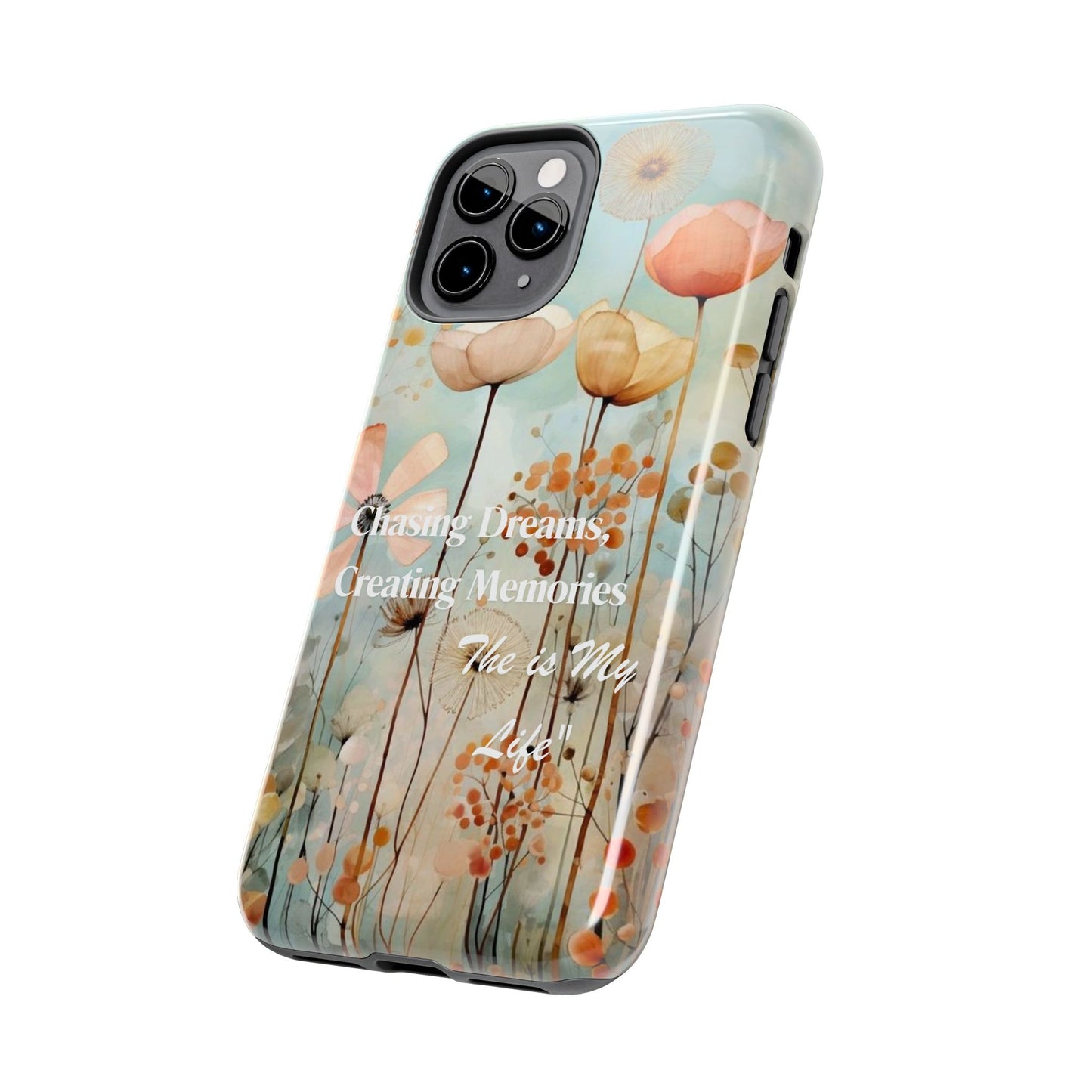 Chasing dreams floral Phone Case