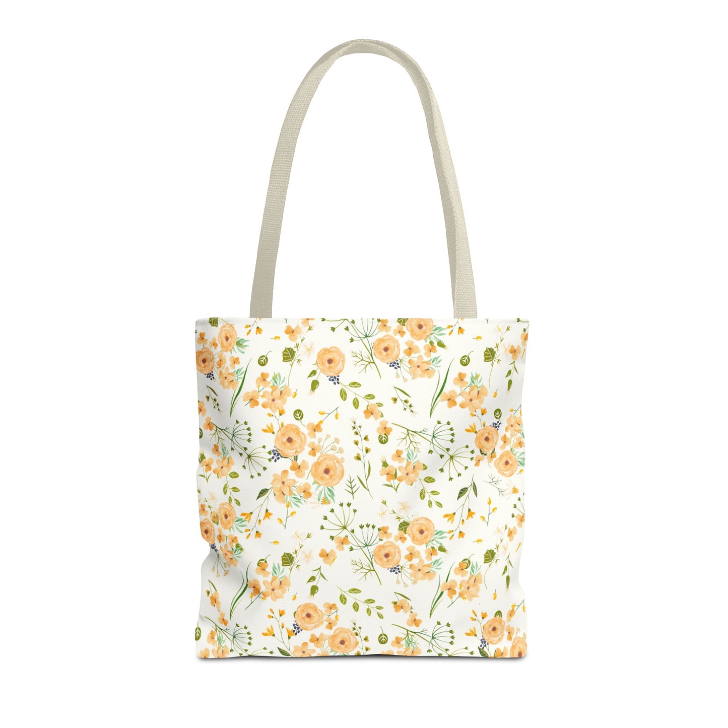 Yellow floral ladies Tote Bag