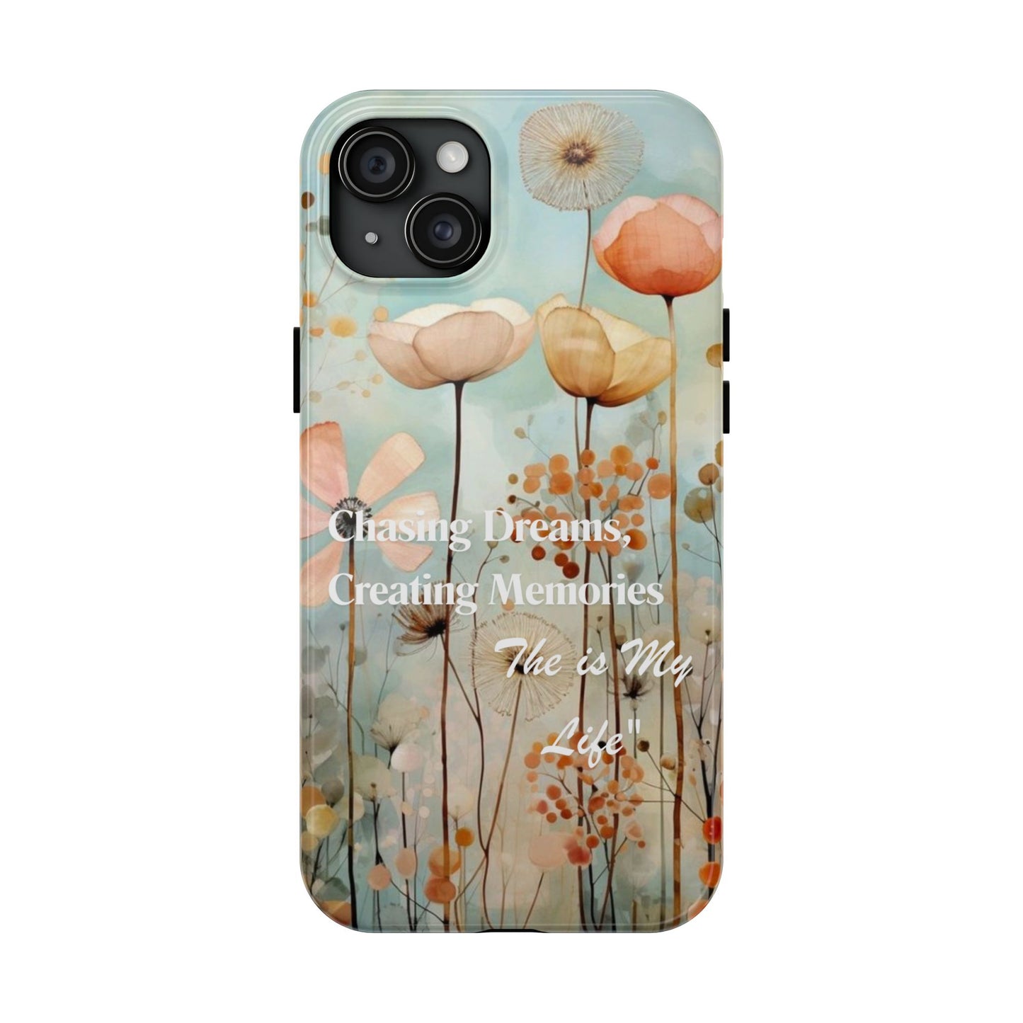 Chasing dreams floral Phone Case