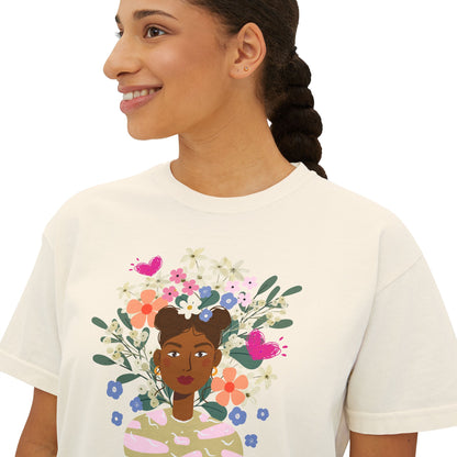 Floral girl T-shirt