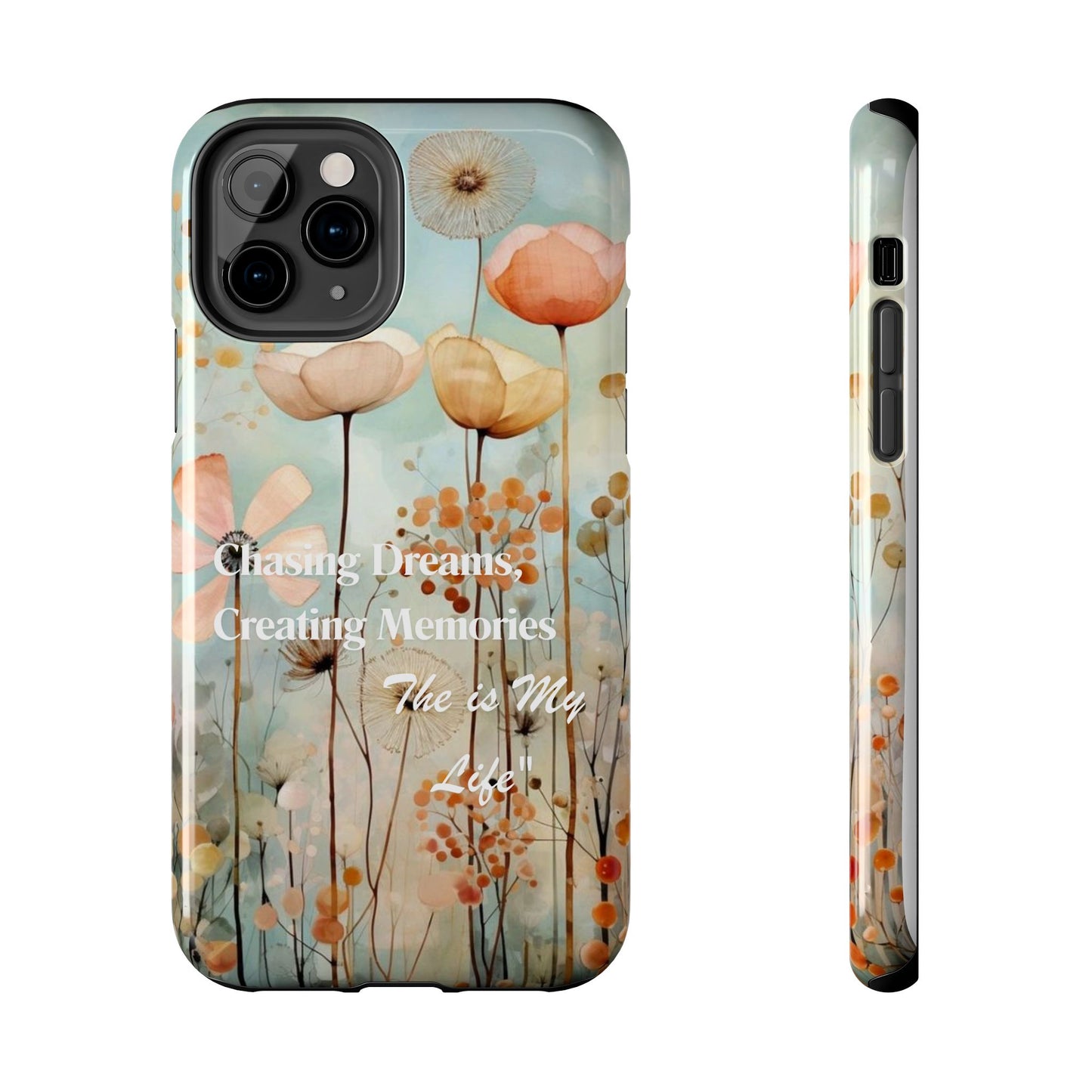 Chasing dreams floral Phone Case