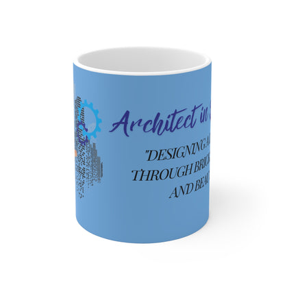 "Architect in building" Mug