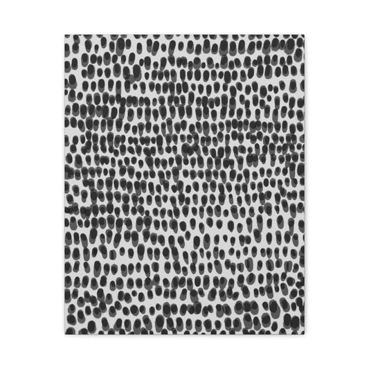 Black and white Modern Abstract Wall Art