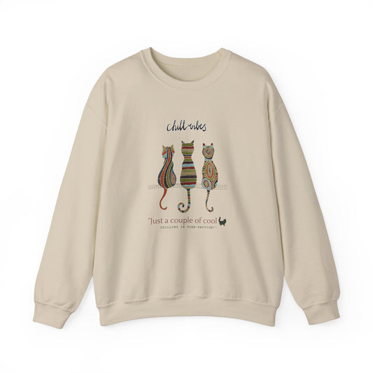 Chilling Cool Cats Sweatshirt