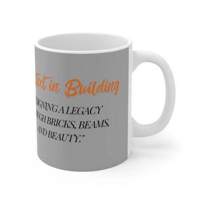 "Architect in building" Mug