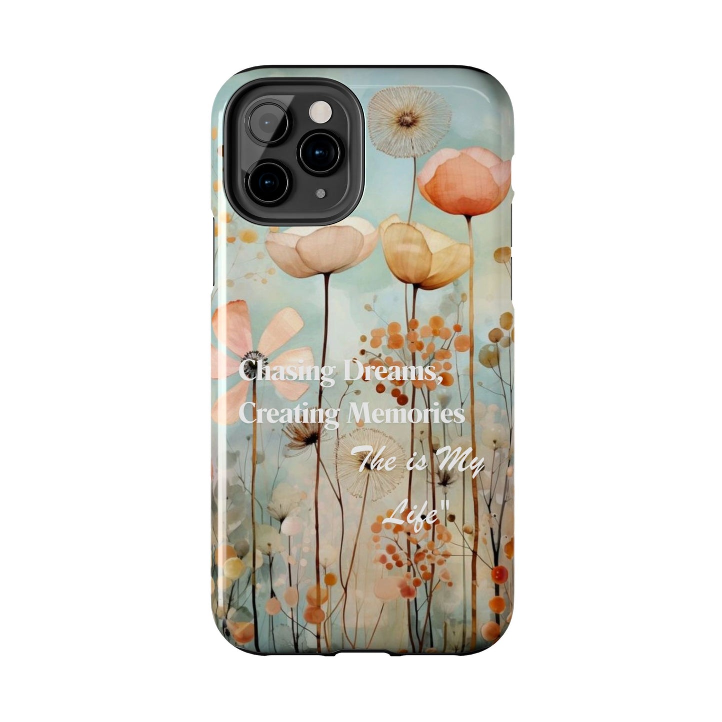 Chasing dreams floral Phone Case