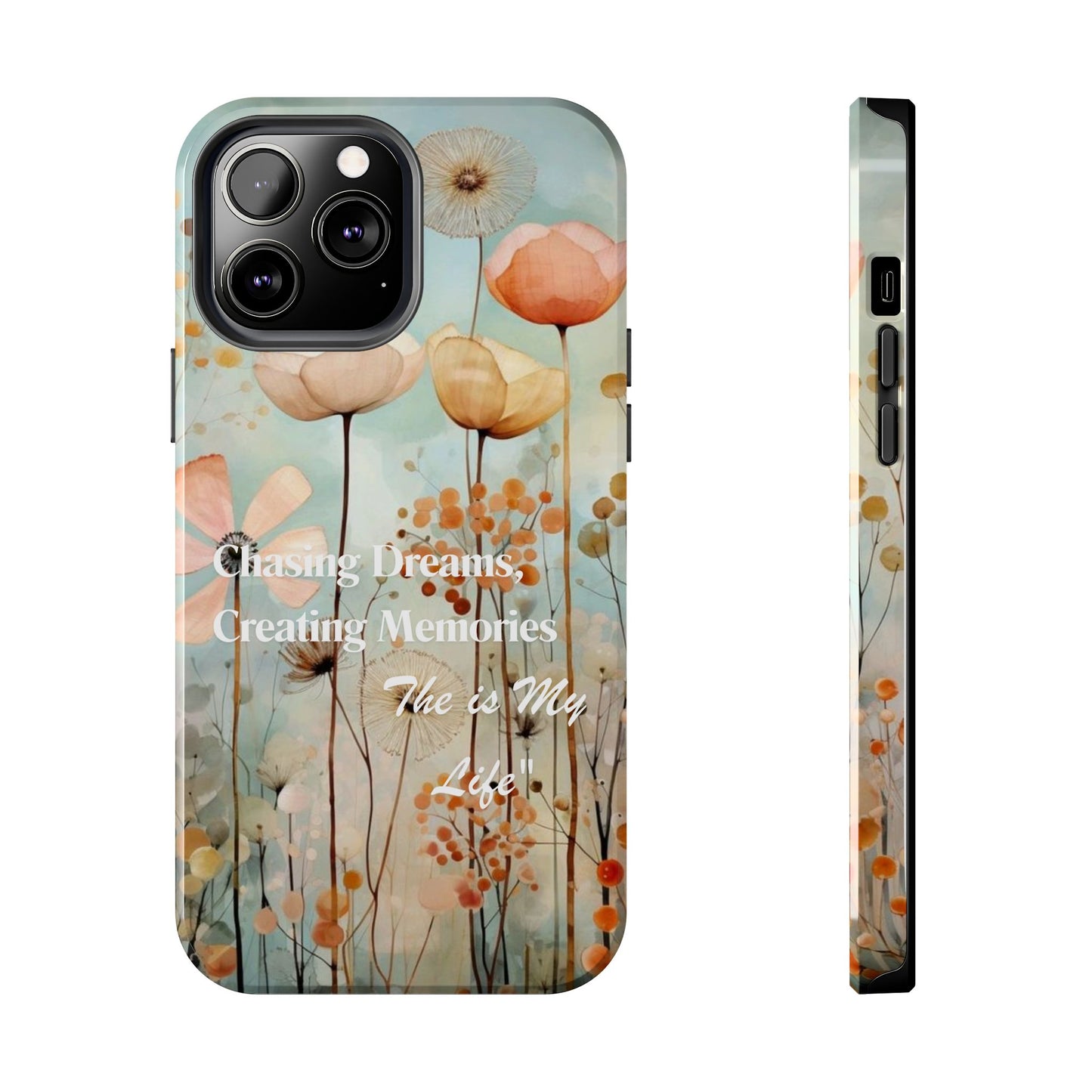 Chasing dreams floral Phone Case