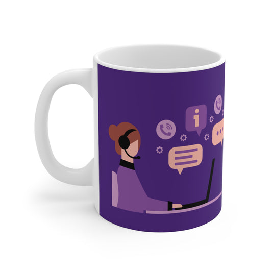 Mug for customer care Job