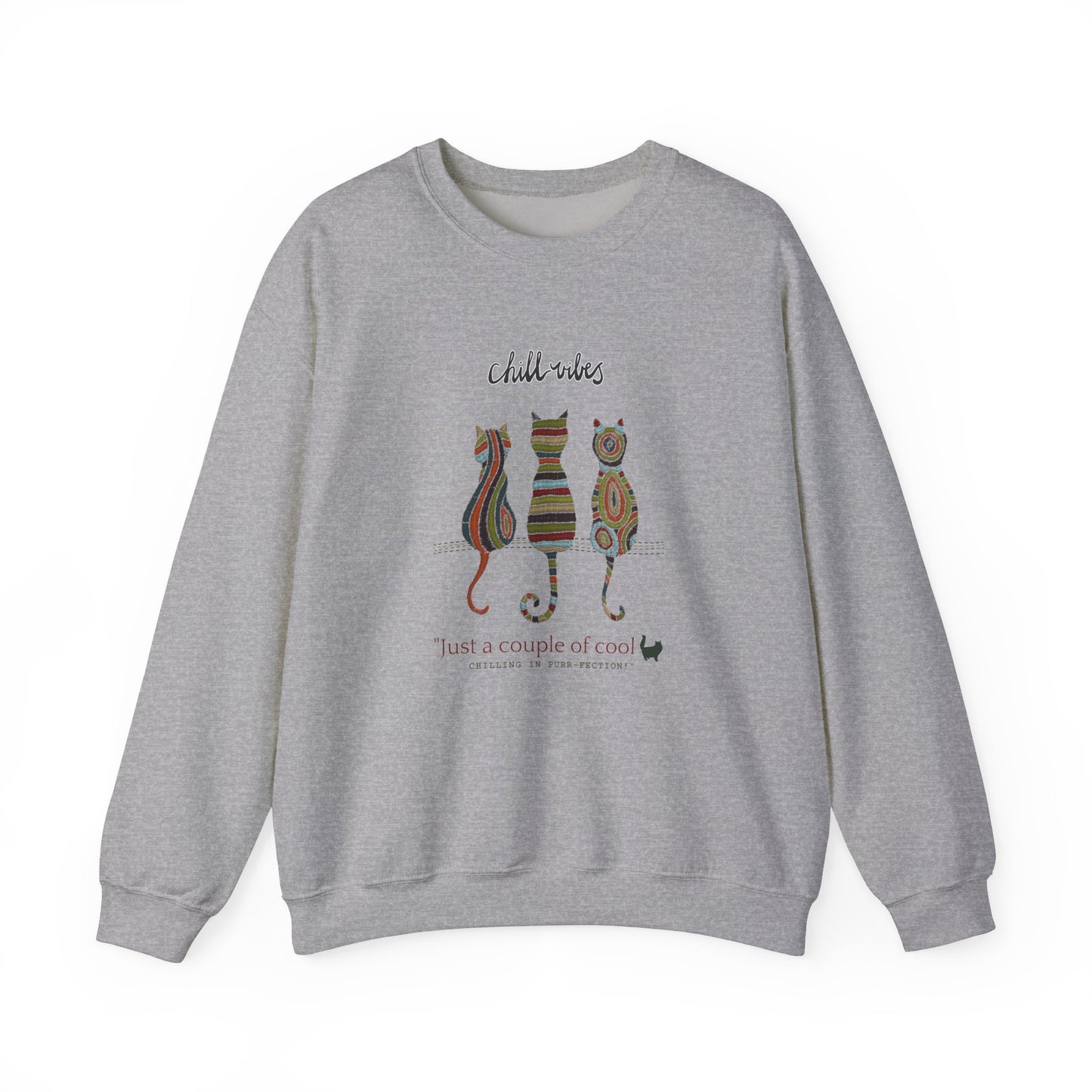 Chilling Cool Cats Sweatshirt