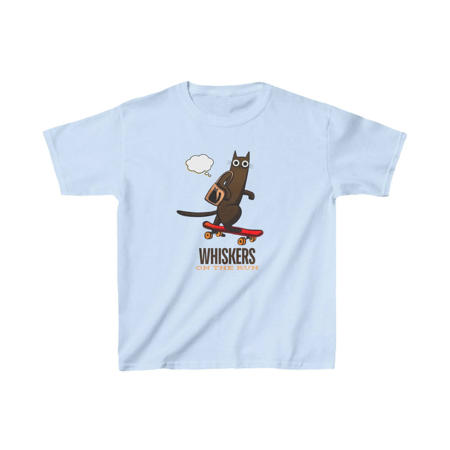 Skating Cat Kids Tee