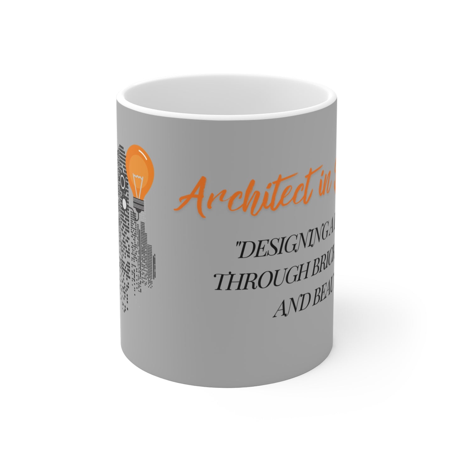 "Architect in building" Mug