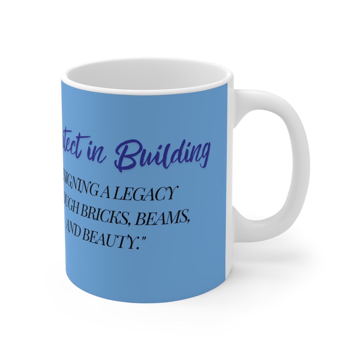 "Architect in building" Mug