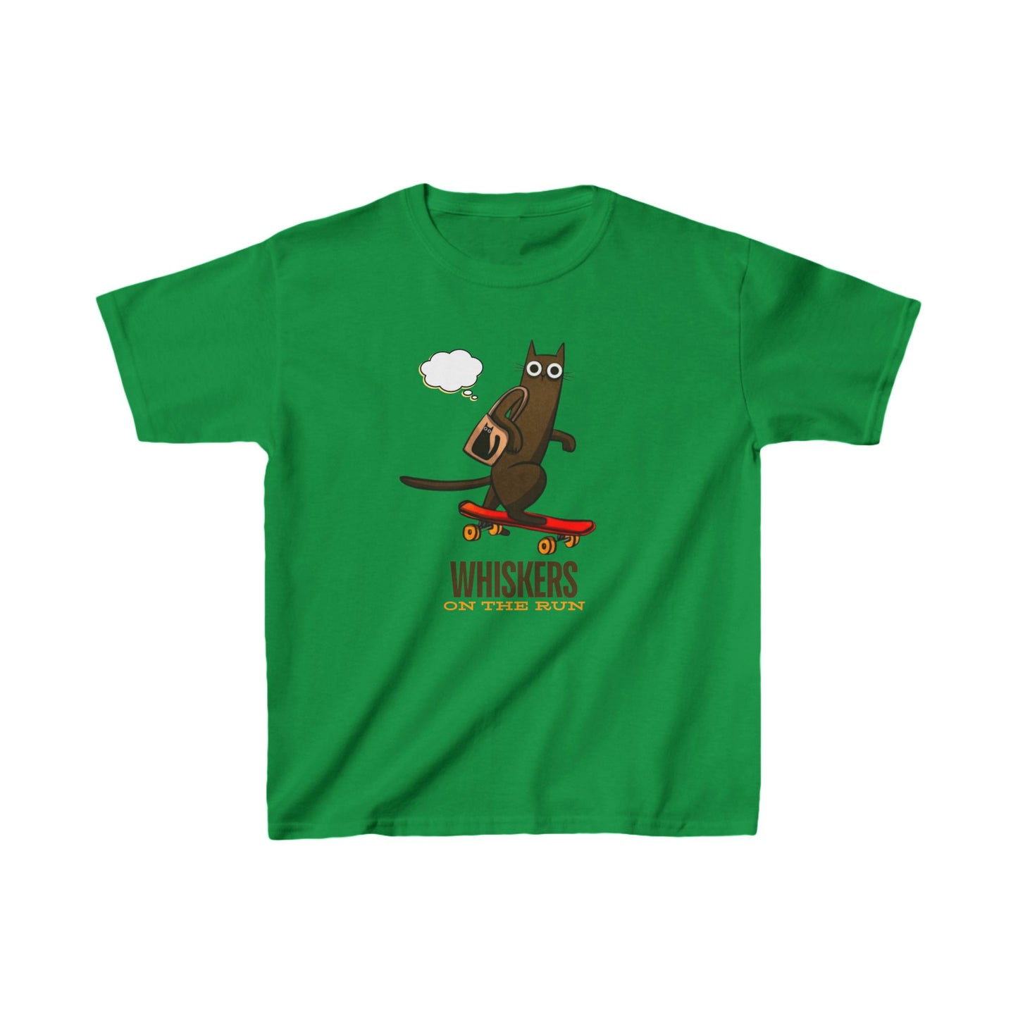 Skating Cat Kids Tee