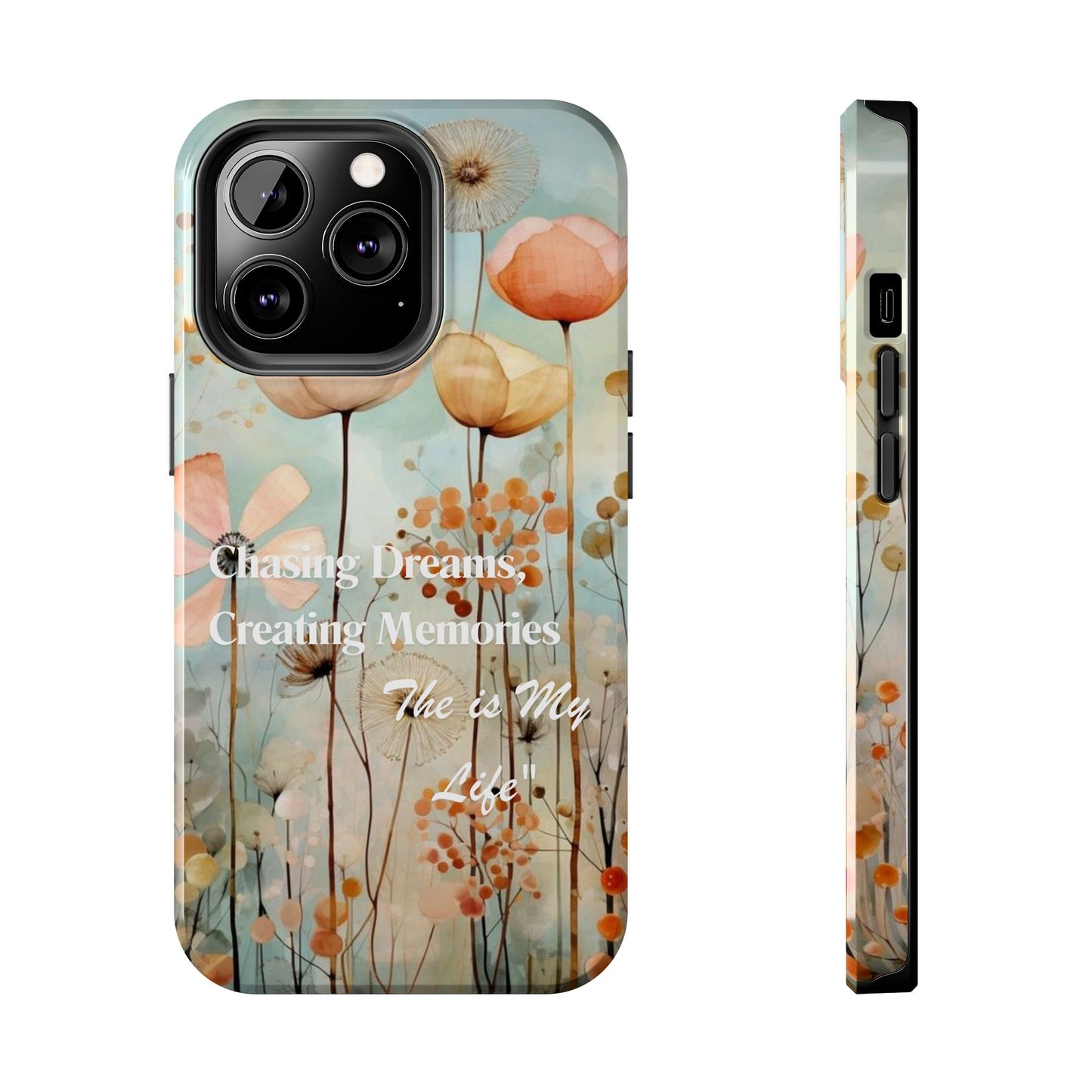 Chasing dreams floral Phone Case