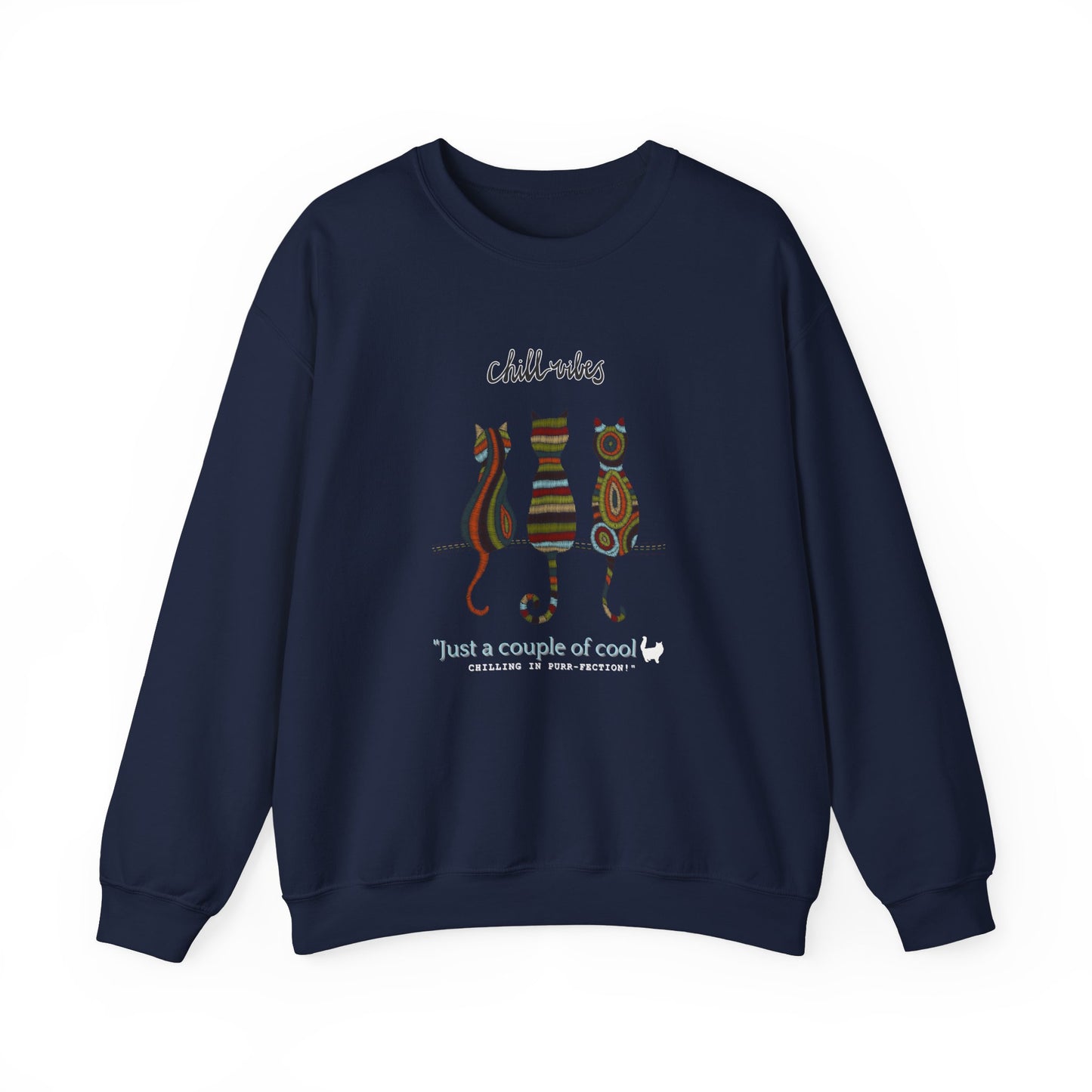 Chilling Cool Cats Sweatshirt