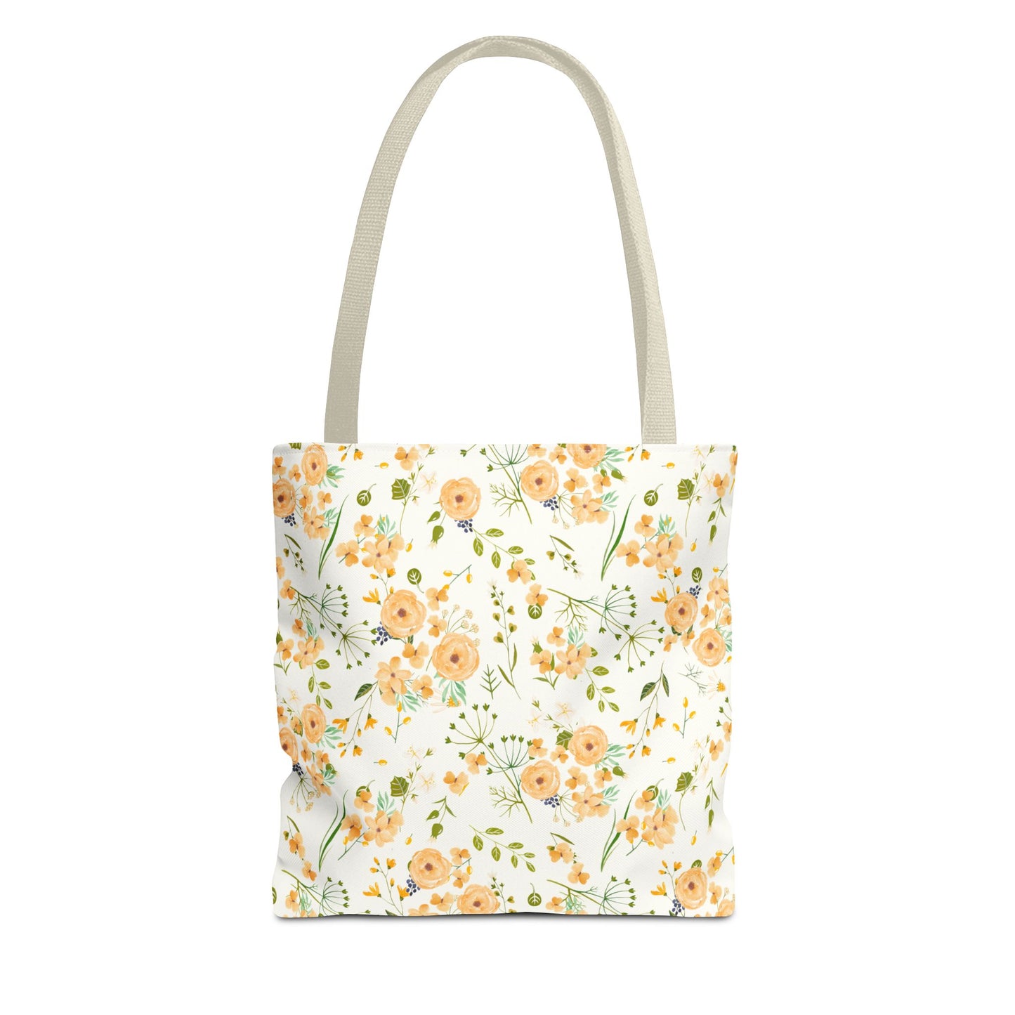 Yellow floral ladies Tote Bag