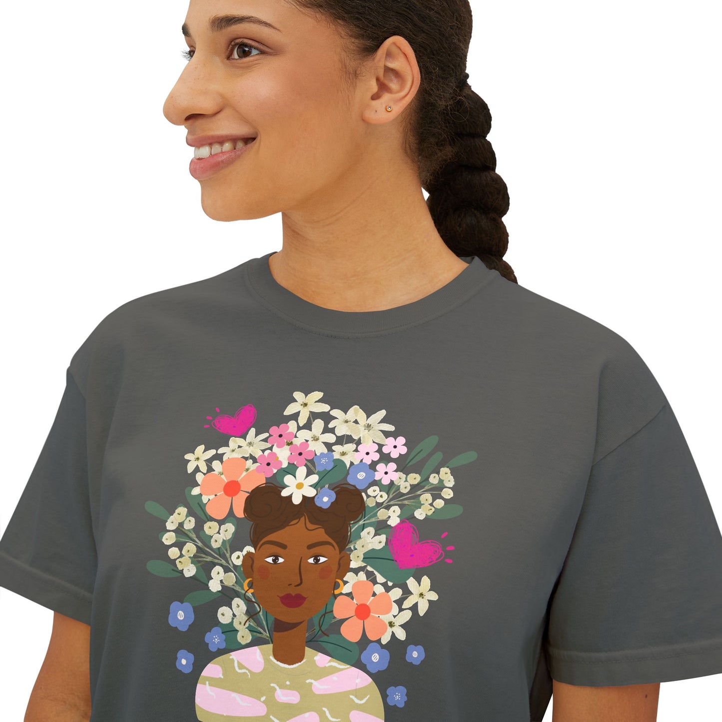 Floral girl T-shirt