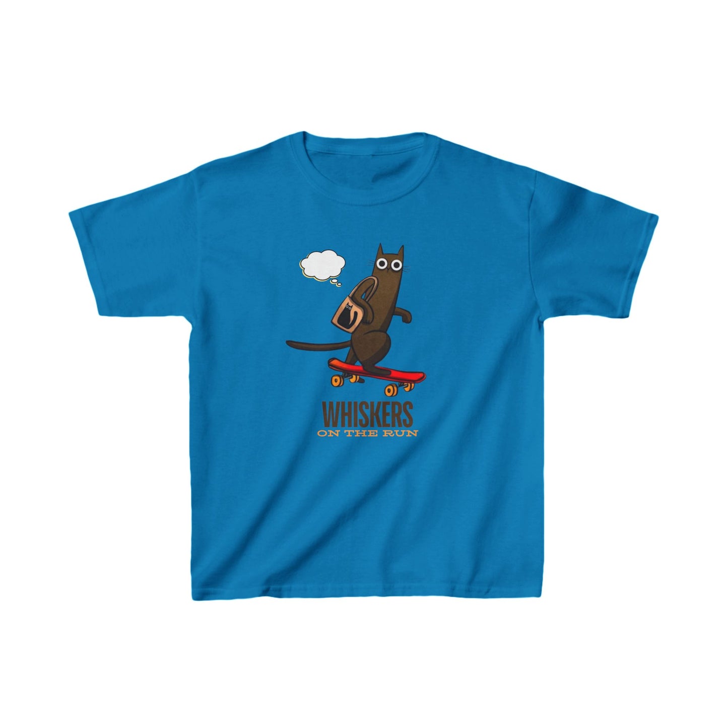 Skating Cat Kids Tee