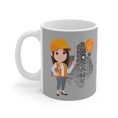 "Architect in building" Mug