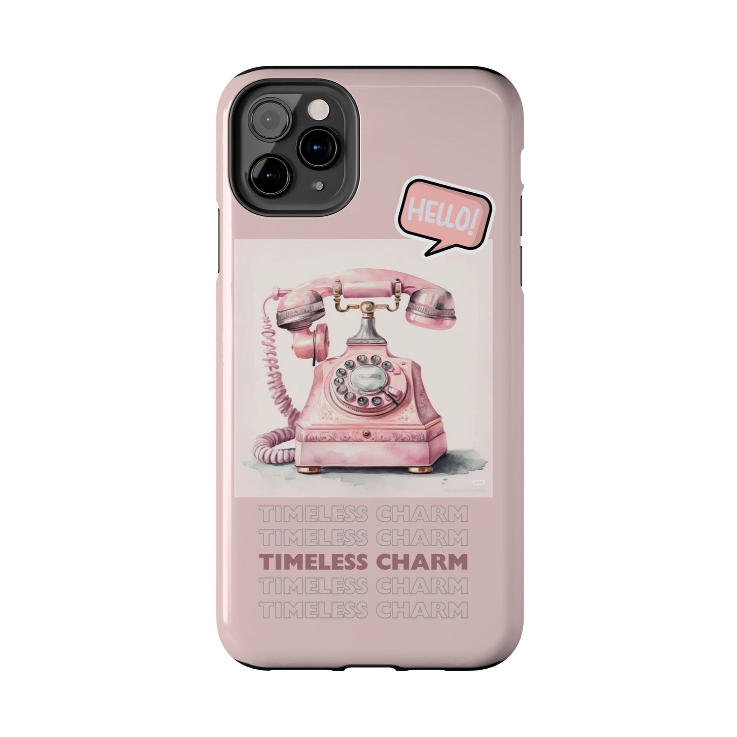 Vintage phone mobile case