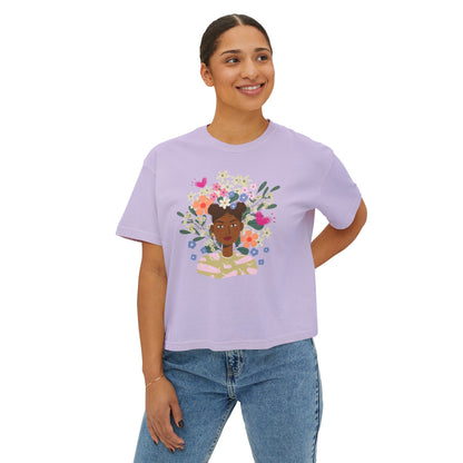 Floral girl T-shirt