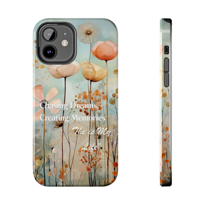 Chasing dreams floral Phone Case