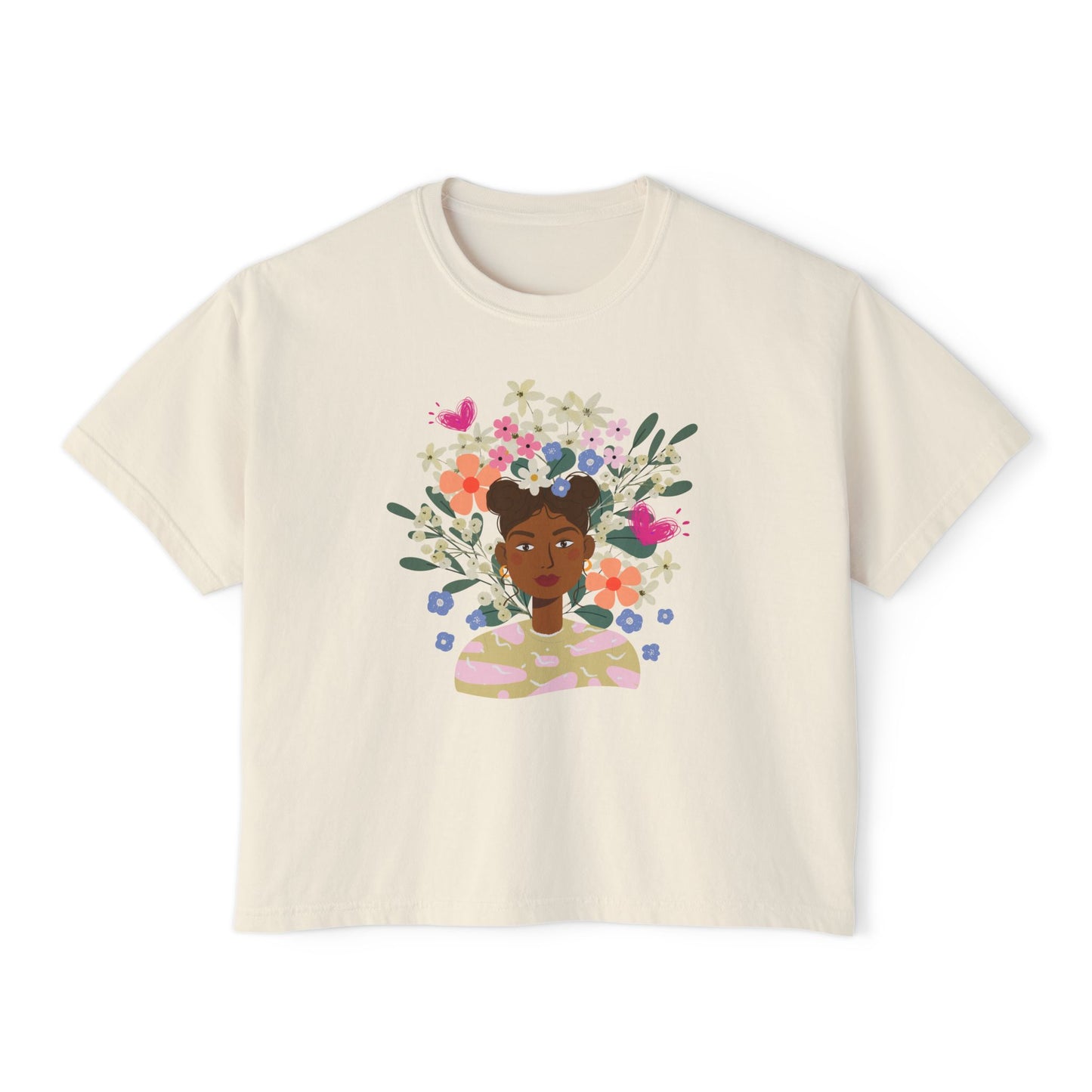 Floral girl T-shirt