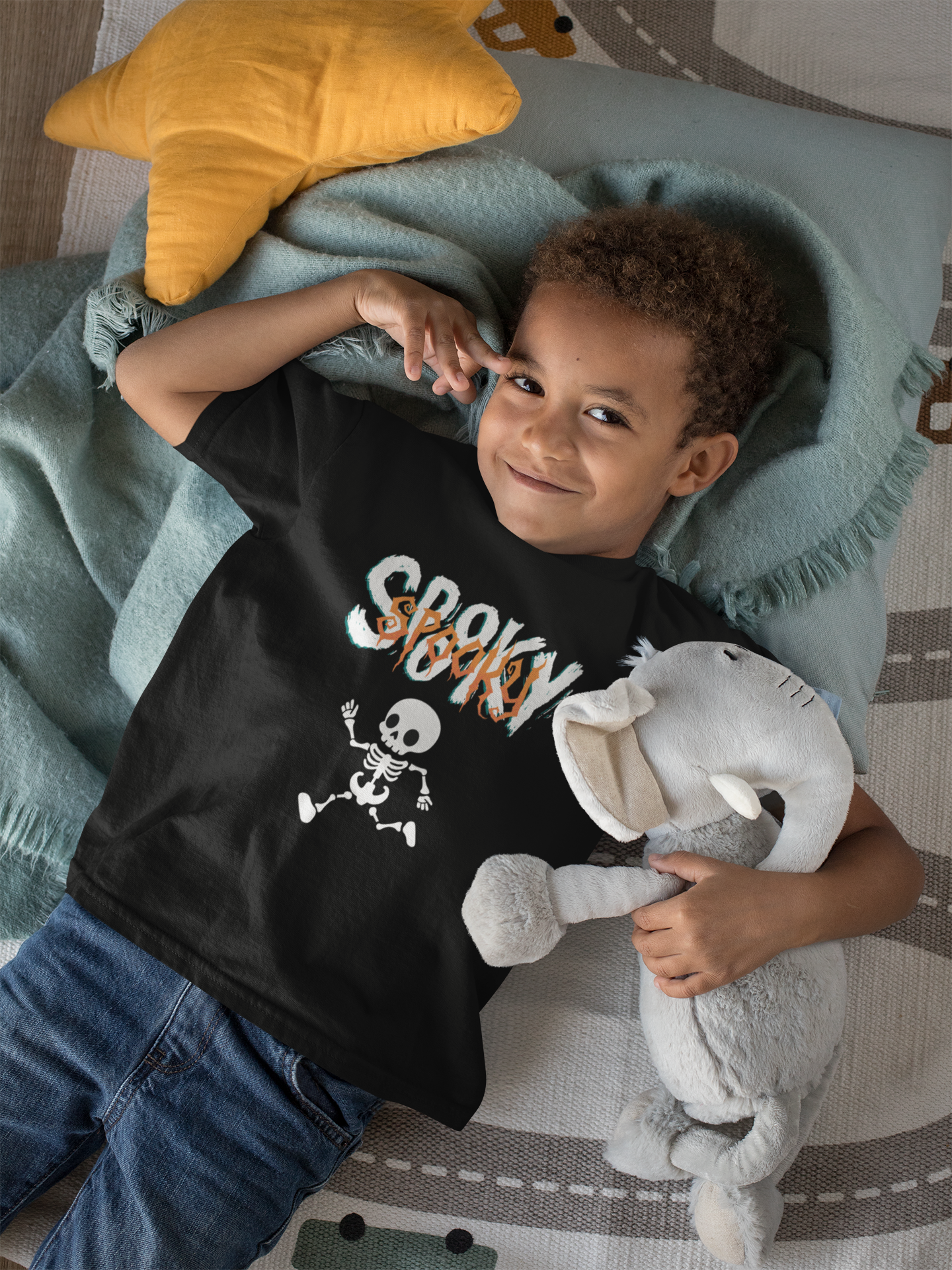 Spooky Halloween kids T shirt